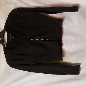 Chic Black Women's Cardigan